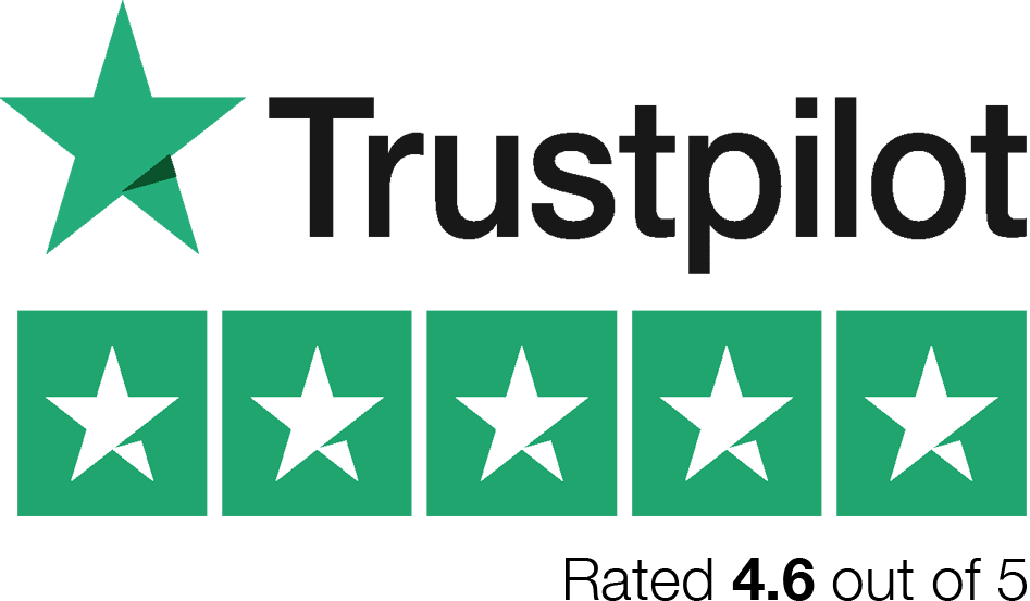 Logo and rating for Trustpilot